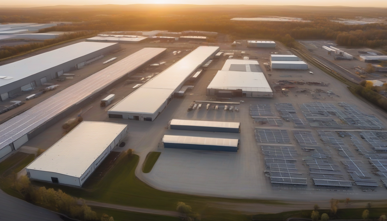 Manufacturing campus representing the VDG Ashvi supplier network