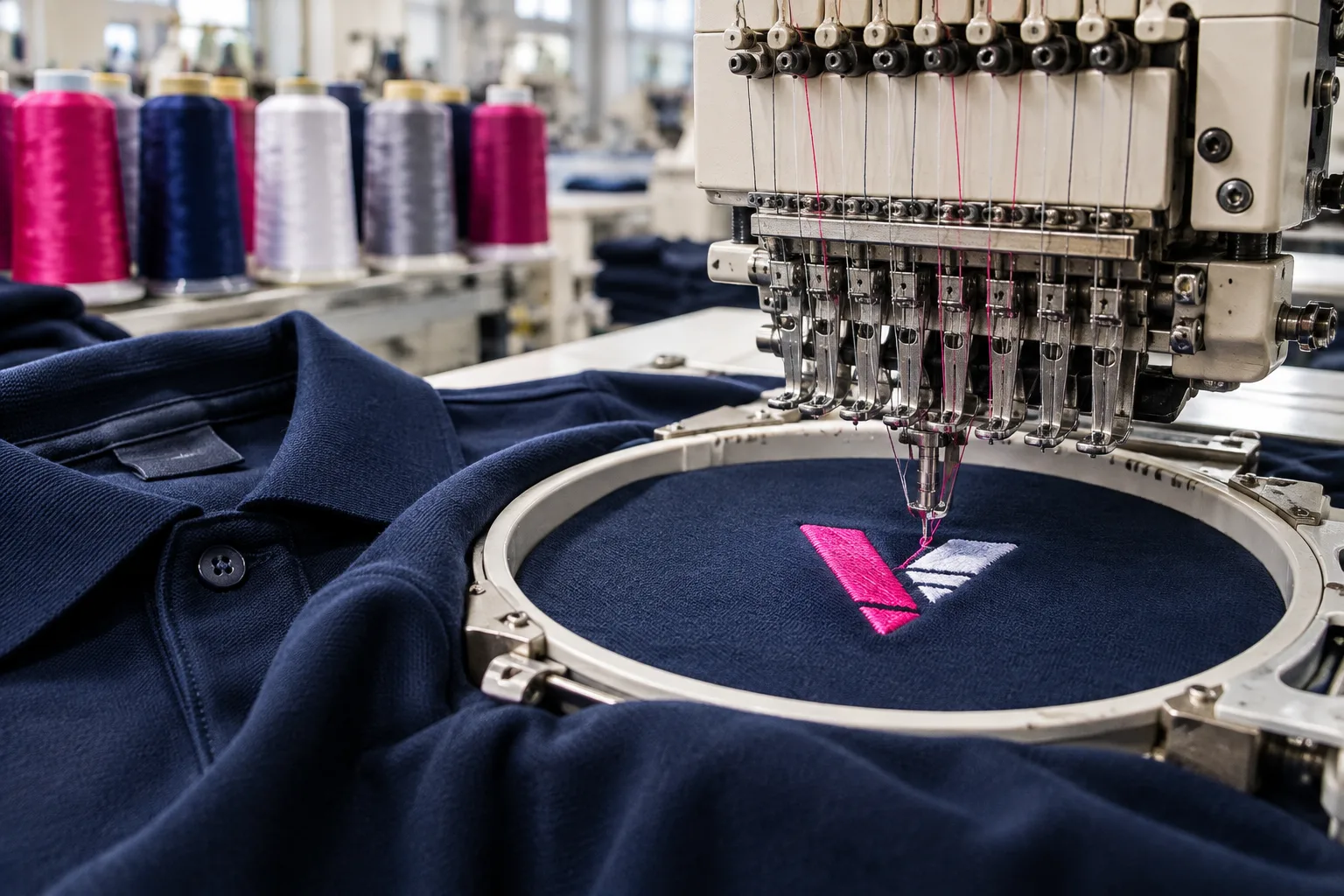 Branding and embroidery