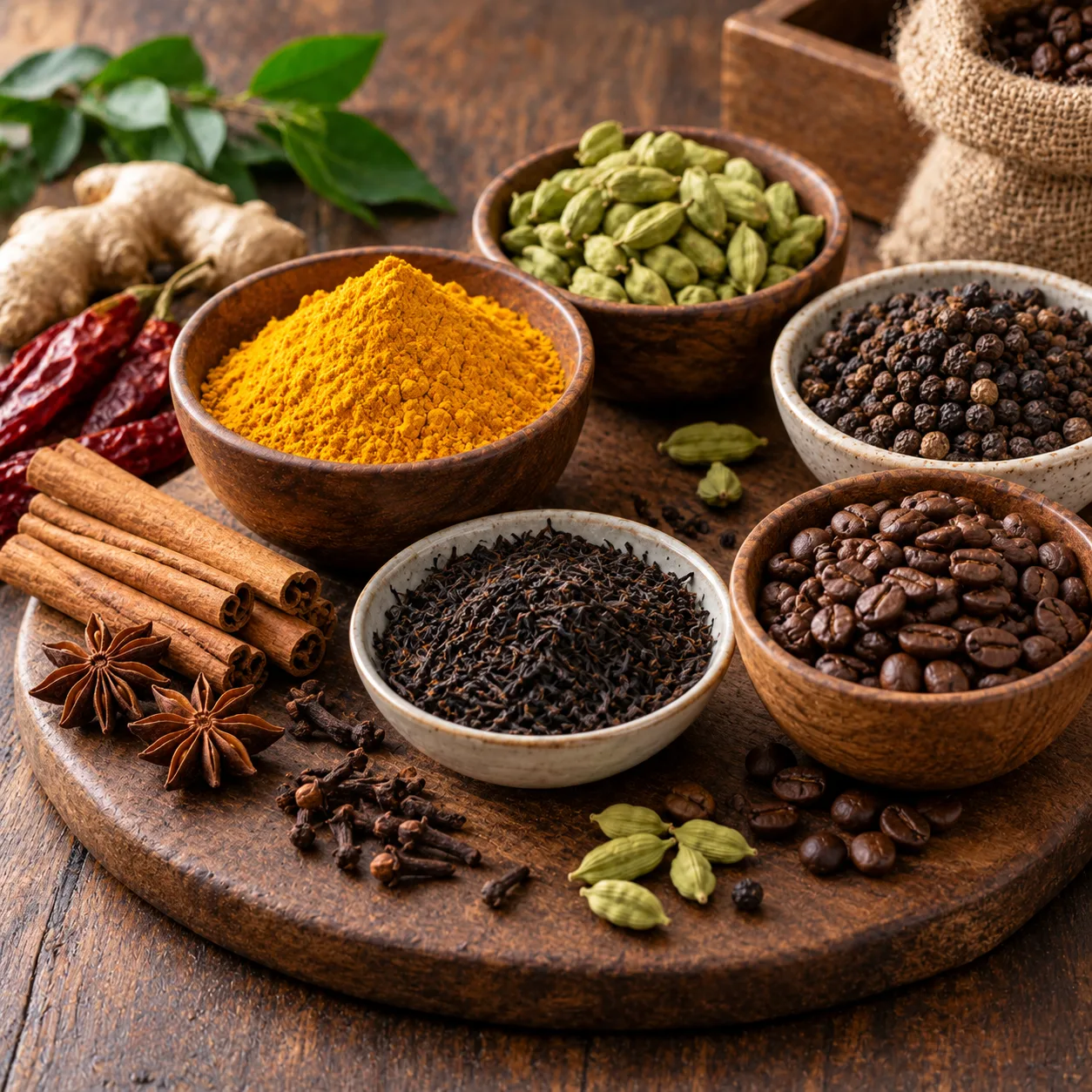 Spices, Tea & Coffee